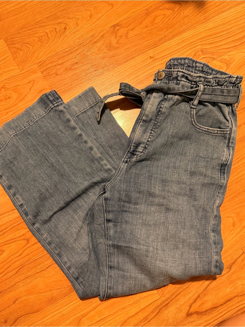 J. Crew Women's Straight-Leg Jeans in Faded Blue